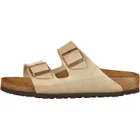 Birkenstock Sandales 'Arizona' blanc perle