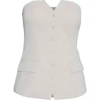 Vero Moda Charity Sleeveless T-shirt Beige 36 Femme