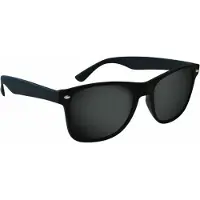 Eagle Lunettes de soleil unie WAVE Noir