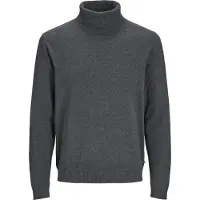 Jack & Jones Pull-over 'JJEBasic' gris foncé