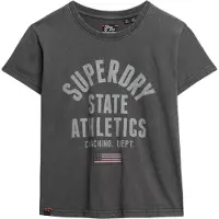 Superdry Shirt Athletic Graphic Femmes