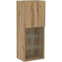 vidaXL Armoire TV 4 pcs Artisan-Chêne Bois composite