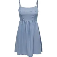 ONLY Brighton Sleeveless Long Dress Bleu S Femme