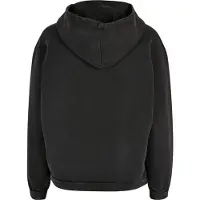 Build Your Brand Acid Washed Oversize Hoodie Gris 2XL Femme