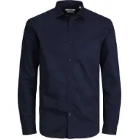 Jack & Jones Blacardiff Plus Size Long Sleeve Shirt Bleu 2XL Homme