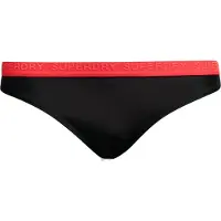 Superdry Elastic Classic Bikini Bottom Noir S Femme