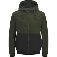 Jack & Jones Veste mi-saison 'JJERush' olive / noir