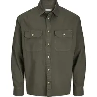 Jack & Jones Travis Long Sleeve Shirt Vert 2XL Homme