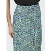 ONLY Alma Life Poly Midi Skirt Bleu 36 Femme