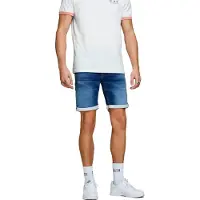 Jack & Jones Rick Icon Ge 006 I.k Sts Denim Shorts Bleu 2XL Homme