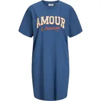 Jack & Jones Christine Jjxx Short Sleeve Short Dress Bleu L Femme