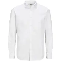 Jack & Jones Blacardiff Plus Size Long Sleeve Shirt Blanc 5XL Homme