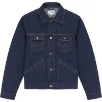 Wrangler 124mj Denim Jacket Bleu 2XL Homme