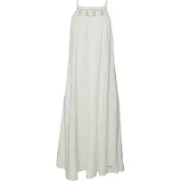 Superdry Vintage Long Halter Cami Sleeveless Dress Beige M Femme