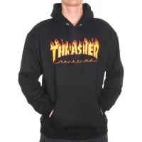 Thrasher Sweat à Capuche Flame Logo