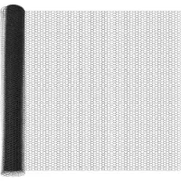 vidaXL : Clôture en panneaux soudés, 1,4 x 50 mètres, PVC, gris