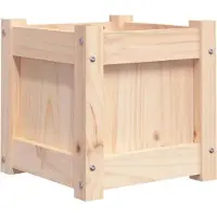 vidaXL Jardinières 2 pcs bois de pin massif