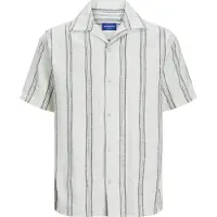 Jack & Jones Cabana Short Sleeve Shirt Blanc S Homme
