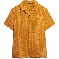 Superdry Revere 70s Short Sleeve T-shirt Jaune XL Homme