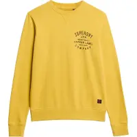 Superdry Copper Label Graphic Sweatshirt Jaune 2XL Homme
