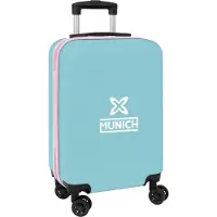 Safta Heaven - Trolley de Cabin 20 Inch, valise à roulettes, cadenas de sécurité, valise légère, 34,5x20x55 cm, bleu clair
