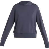 Icebreaker Crush Ii Sweat à capuche Mérinos Gris S Femme Gris S