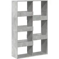 vidaXL Cloison de séparation gris béton 100x33x155,5cm bois ingénierie