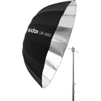 Godox UB-165S - Parapluie de studio réfléchissant parabolique argent 165 cm