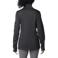 Columbia Park View Grid Half Zip Fleece Gris S Femme