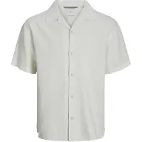 Jack & Jones Montana Short Sleeve Shirt Blanc M Homme