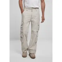 Brandit Pantalon cargo blanc denim