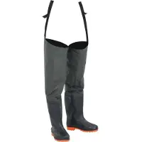 vidaXL Bottes de wading vert foncé taille 46