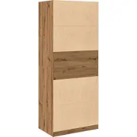 vidaXL Armoire Artisan-Chêne 80x50x200 cm Bois composite