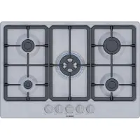 Bosch Serie 4 Pgq7b5k90 75 Cm Gas Hob 5 Burners Argenté One Size / EU Plug 220V