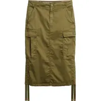 Superdry Cargo Midi Skirt Vert 2XS Femme
