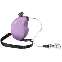 Ferplast Flippy One Cord Mini Laisse Extensible Avec Corde Extensible Pour Chiens. Différentes Tailles Et Couleurs Disponibles.. Variante - Misure: 9.2 X 2.7 X H 6 Cm - Lilac -