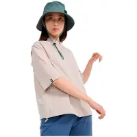 Aigle Ais25wshi003 Short Sleeve Shirt Beige M Femme