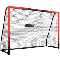 Hudora But de football Pro Tect 240 rouge - but de football robuste pour enfants