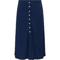 ONLY Jany Long Skirt Bleu M Femme