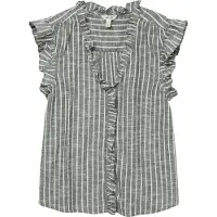 Vero Moda Kaori Sleeveless Shirt Beige M Femme