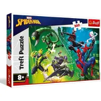 Trefl S.CENA Puzzle - _300_ - W pajczej sieci/Disney Marvel Spiderman_FSC Mix 70 #37;