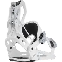 Nidecker - Fixations de snowboard - Flow Nexus White en Aluminium - Taille 35-36 - Blanc