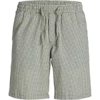 Jack & Jones Pantalon 'Aiden Palma' vert / blanc cassé