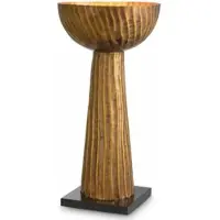 Casa Padrino Luxus Lampe de table Vintage laiton / noir H. 60,5 cm - Luminaires de Luxe