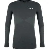 Salewa Zebru Responsive Long Sleeve Base Layer Gris M Homme