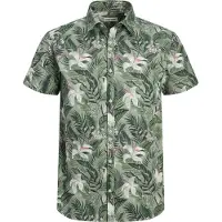 Jack & Jones Chemise à Manches Courtes Hawaii Aop