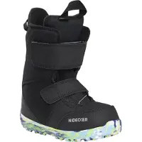 Nidecker - Boots de snowboard - Micron Mini Black - Taille Enfant 17/17,5 - Noir