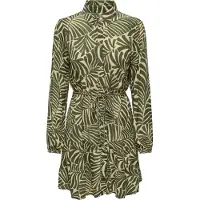 ONLY Robe-chemise 'CHIARA' crème / olive