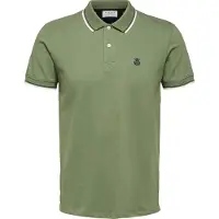 Selected New Season Polo à manches courtes Vert S Homme Vert S