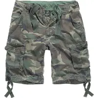 Brandit Pantalon cargo brocart / noisette / vert gazon / noir